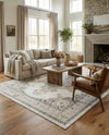 Beverly Grove Collection Area Rug -  Fairfax (Ivory) Rectangle Ivory  lifestyle 10