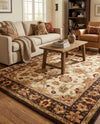 Jaipur Elegance Collection Area Rug -  Jal Rectangle Cream  lifestyle 12