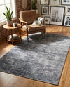 Sahara Essence Collection Area Rug - Oasis (Gray) Rectangle Gray  lifestyle 14