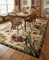 Rural Charm Collection Area Rug - Meadowbrook Rectangle Cream  lifestyle 33