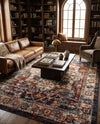 Savannah Soiree Collection Area Rug -  Everglade (Multi) Rectangle Multi  lifestyle 6