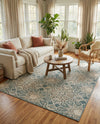 Gobi Sands Collection Area Rug -  UlanBuh Rectangle Multi  lifestyle 9