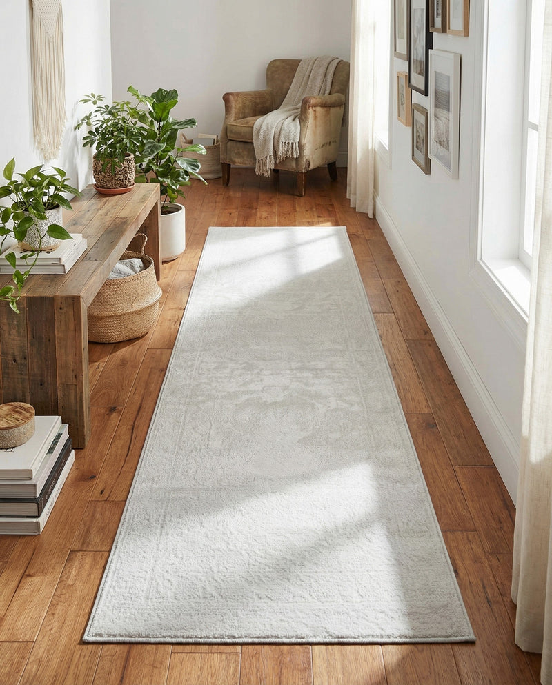 Bloomsbury Elegance Collection Area Rug -  Notting Runner Ivory  lifestyle 70