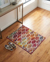 Trellis Mosaic Collection Area Rug -  Pergolatown (Multi) Rectangle Multi  lifestyle 24
