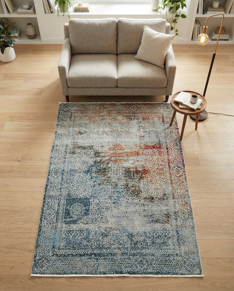 Caribbean Breeze Collection Area Rug -  Yucatan Rectangle Multi  lifestyle 12
