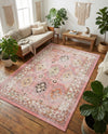 Copenhagen Comfort Collection Area Rug -  Sønderborg Rectangle Rose  lifestyle 14
