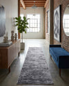 Sahara Essence Collection Area Rug - Oasis (Gray) Runner Gray  lifestyle 40