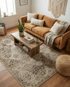 Gobi Sands Collection Area Rug -  Taklamakan Rectangle Beige  lifestyle 5