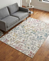 Meadow Breeze Collection Area Rug -  Sunbeam Rectangle Ivory  lifestyle 16
