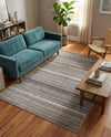 Jewel Oasis Collection Area Rug - Sapphire (Gray) Rectangle Gray  lifestyle 11