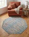 Coastal Haven Collection Area Rug -  Oceania Octagon Multi  lifestyle 79