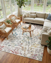 Meadow Breeze Collection Area Rug -  Sunbeam Rectangle Ivory  lifestyle 10
