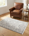 Rustic Charm Revival Collection Area Rug - Farmstead Rectangle Light Gray  lifestyle 40