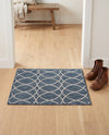 Savannah Pergola Collection Area Rug -  Pavilion (Blue) Rectangle Blue  lifestyle 10