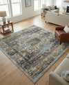Savannah Soiree Collection Area Rug -  Everglade (Ivory) Square Ivory  lifestyle 51