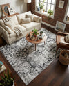 Geneva Terrace Collection Area Rug -  Morges Rectangle Gray  lifestyle 16