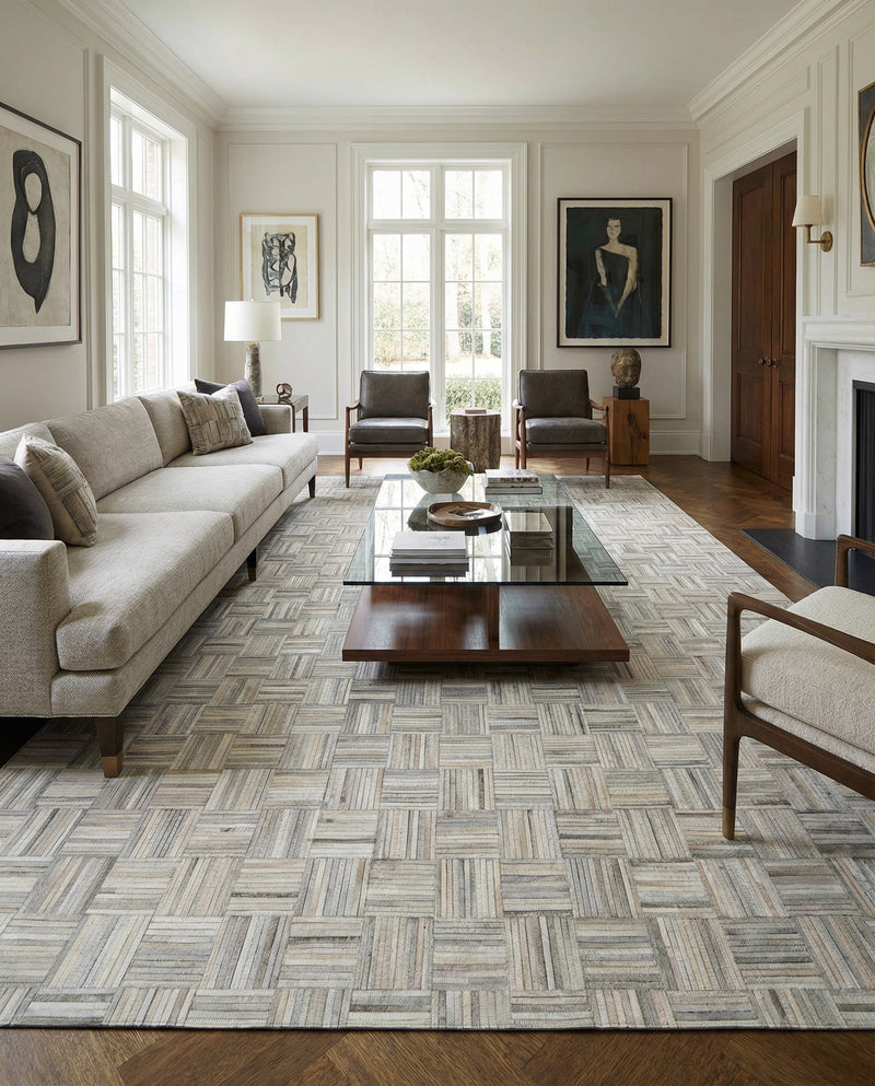 Savannah Hideaway Collection Area Rug - Savannah Rectangle Light Brown Ivory  lifestyle 6