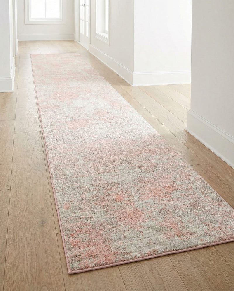 Luminara Sands Collection Area Rug - Elysium (Carnation Pink) Runner Carnation Pink  lifestyle 46