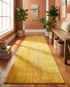 Jewel Oasis Collection Area Rug - Sapphire (Yellow) Runner Yellow  lifestyle 65