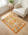 Adriana Terrace Collection Area Rug -  Positano (Orange) Rectangle Orange  lifestyle 25