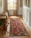 Neptune Elegance Collection Area Rug -  Galatea (Burgundy) Runner Burgundy  lifestyle 32