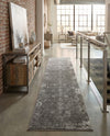 Riviera Elegance Collection Area Rug - Antibes (Dark Gray) Runner Dark Gray  lifestyle 83