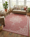 Patio Heritage Collection Area Rug -  Charleston (Rust Red) Rectangle Rust Red  lifestyle 3