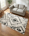 Tangier Treasures Collection Area Rug -  Chefchaouen Rectangle Ivory  lifestyle 16