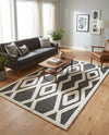 Monochrome Collection Area Rug -  Glacier Rectangle Gray  lifestyle 26