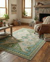 Sedona Vista Collection Area Rug -  Nolina Rectangle Green  lifestyle 38