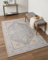 Heritage Elegance Collection Area Rug -  Schonbrunn Rectangle Cream  lifestyle 29