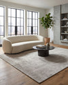 Nordic Loom Geometric Collection Area Rug - Oslo Rectangle Steel gray  lifestyle 57