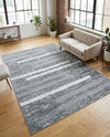 Cathedral Elegance Collection Area Rug - Chapel Rectangle Gray  lifestyle 17