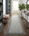 Studio Haven Collection Area Rug -  Conservatory (Light Gray) Runner Light Gray  lifestyle 55