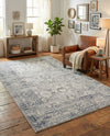 Savannah Elegance Collection Area Rug - Magnolia Rectangle Gray  lifestyle 14