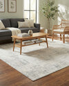 Aegean Elegance Collection Area Rug -  Ithaca Rectangle Gray  lifestyle 35