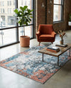 Dresden Elegance Collection Area Rug -  Seiffen Rectangle Multi  lifestyle 18