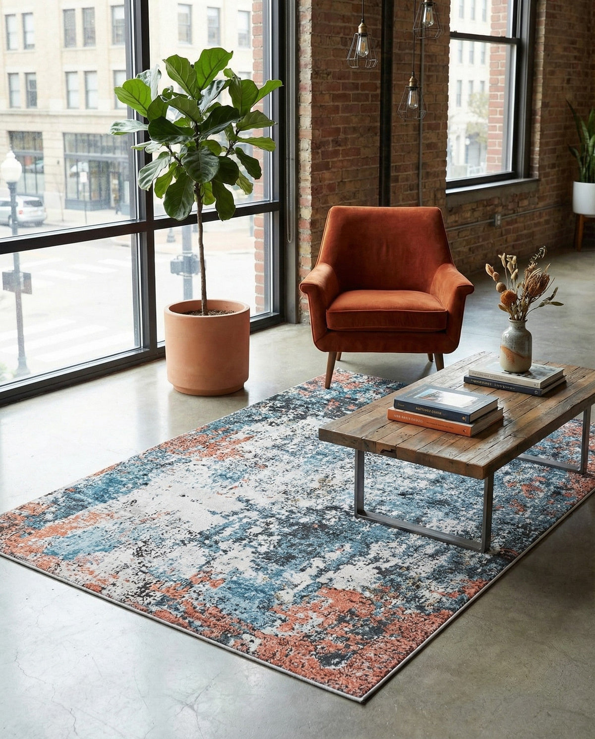 Dresden Elegance Collection Area Rug -  Seiffen Rectangle Multi  lifestyle 18