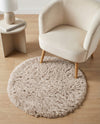 Majestic Manor Collection Area Rug - Versailles (Blonde) Round Blonde  lifestyle 72