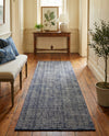 Berkshire Estate Collection Area Rug - Windsor (Blueberry) Runner Blueberry  lifestyle 64