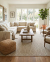 Savannah Pergola Collection Area Rug -  Pavilion (Light Gray) Rectangle Light Gray  lifestyle 12