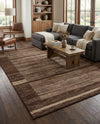 Autumn Meadow Collection Area Rug -  Nutmegwood Rectangle Brown  lifestyle 20