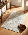 Savannah Soiree Collection Area Rug -  Everglade (White) Rectangle White  lifestyle 17