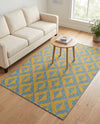 Urban Oasis Rugs Collection Area Rug -  Highrise (Yellow and Aqua) Rectangle Yellow and Aqua  lifestyle 12