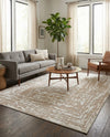 Sanctuary Retreat Collection Area Rug -  Asylum Rectangle White Bone  lifestyle 8