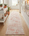Luminara Sands Collection Area Rug - Elysium (Carnation Pink) Runner Carnation Pink  lifestyle 52