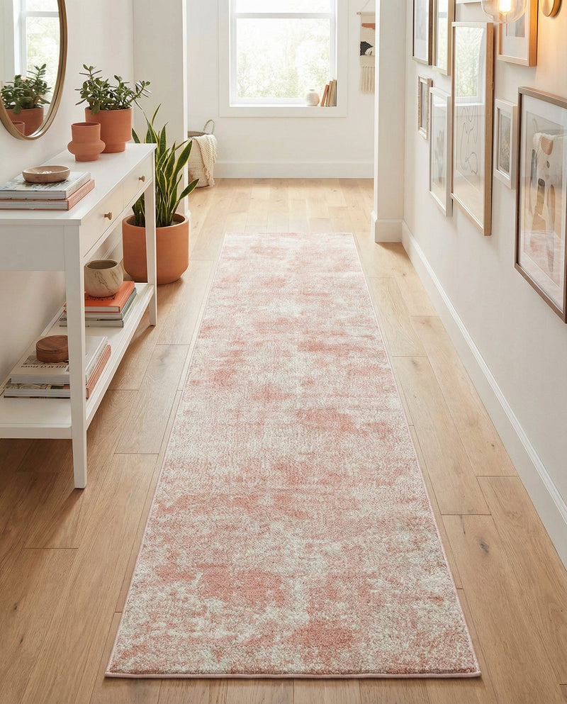 Luminara Sands Collection Area Rug - Elysium (Carnation Pink) Runner Carnation Pink  lifestyle 52