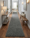 Cozy Comfort Shag Collection Area Rug - Haven (Smoke Gray) Runner Smoke Gray  lifestyle 59