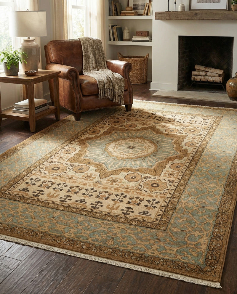 Ottoman Elegance Collection Area Rug -  Cappadocia Rectangle Cream  lifestyle 42