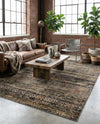 Neptune Elegance Collection Area Rug -  Nereid Rectangle Blue  lifestyle 17